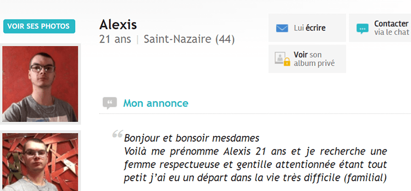 profil candidat celibouest avis