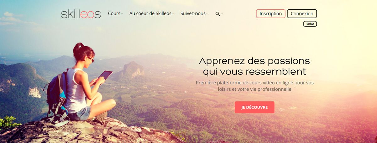 skilleos plateforme cours en ligne
