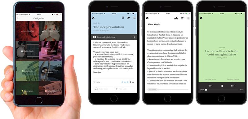 koober application mobile presentation avis