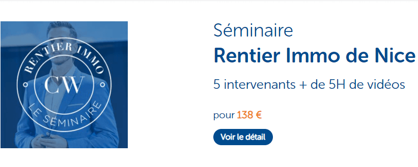 seminaire rentier immo nice cw avis