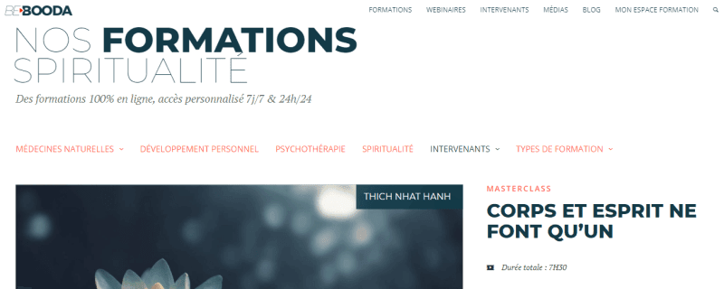 formations spiritualite avis