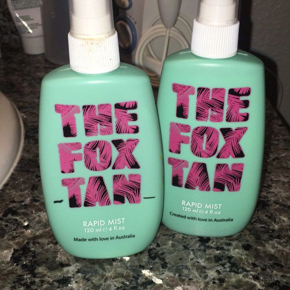 the fox tan rapid mist