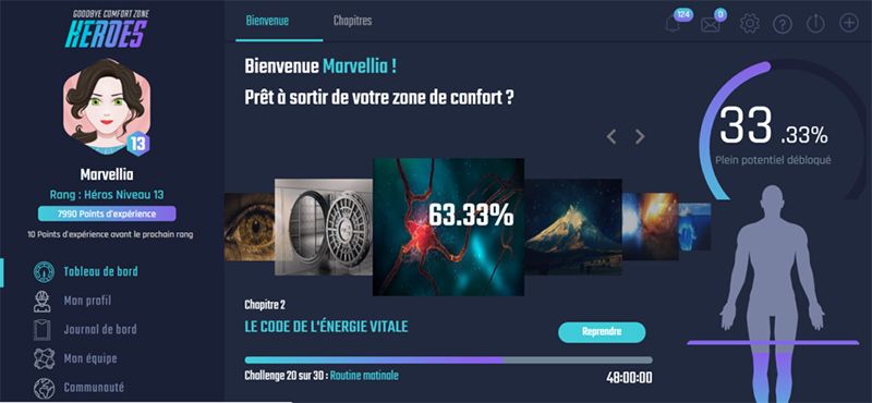 goodbye comfort zone programme gaming avis