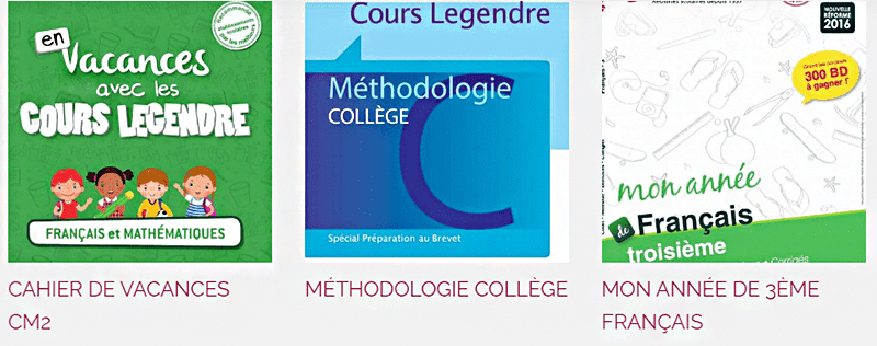 services cours legendre avis
