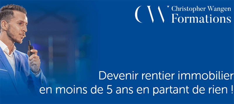 christopher wangen formation immobilier avis