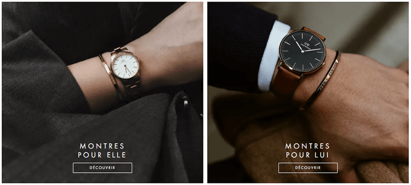 marque montres daniel wellington avis