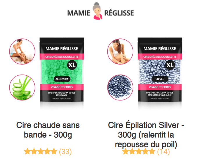 produits professionnels mamie reglisse avis